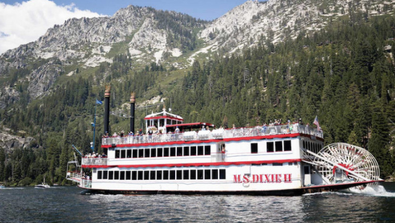 Cruise Lake Tahoe on The M.S. Dixie II